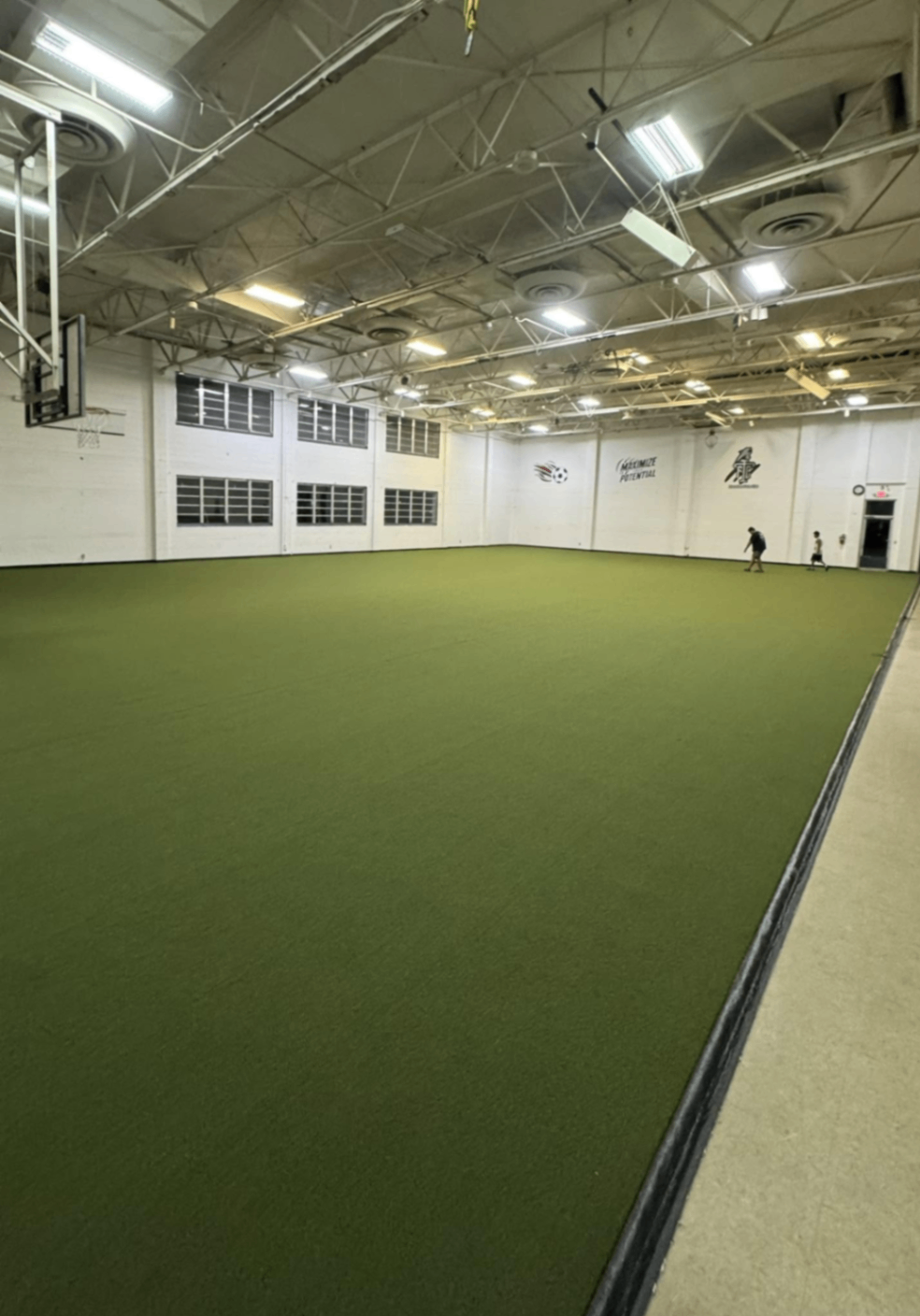 Indoor Sport Turf Install